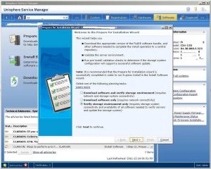 Figure 2.5 - Verify storage environment only