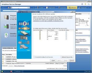 Figure 3.5 - Server readiness for software update