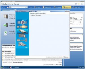 Figure 3.8 - Diagnostic Information Step - Gathering information