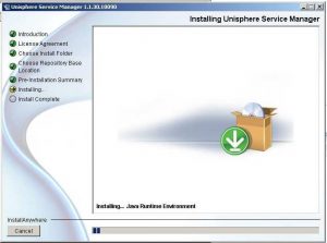 Figure 9 - Installing Java Runtime Environment