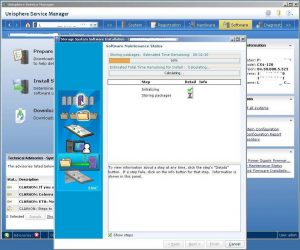 Figure 3.19 - Software Maintenance Status - Show Steps