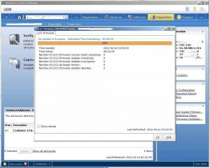 Figure 3.25 - LCC Firmware (FRUMON) Status