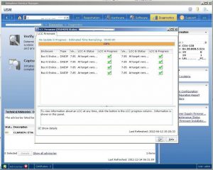 Figure 3.26 - LCC Firmware (FRUMON) Status