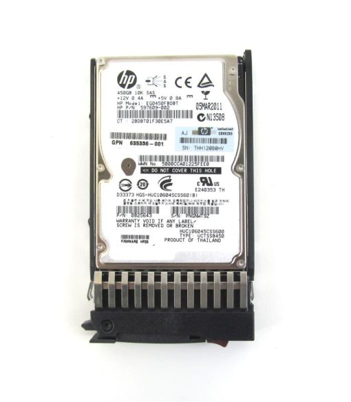 613921-001 HP 450GB 10K SAS 3.5 HDD