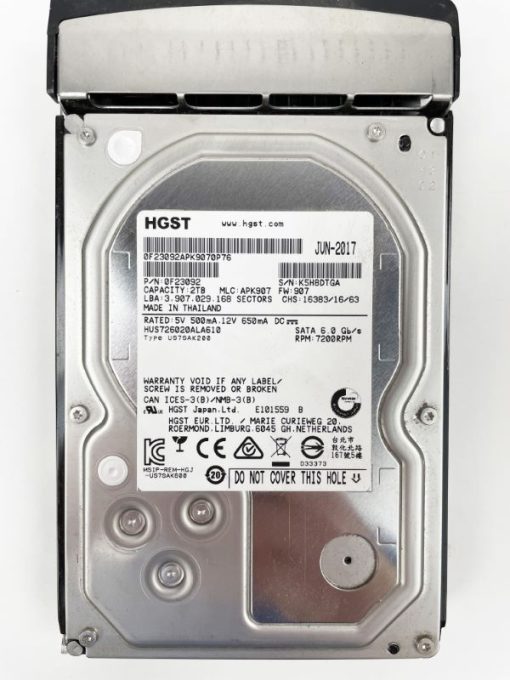 HUS726020ALA610 Hitachi 2TB 7.2K SATA 3.5 HDD