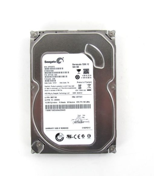 03T7041 Lenovo 500GB 7.2K SATA 3.5 HDD