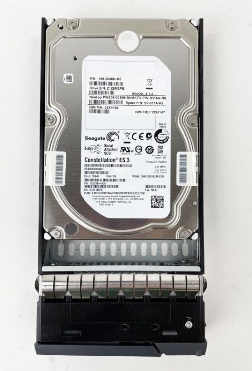 X315A-R6 NetApp 4TB 7.2K SAS 3.5 HDD